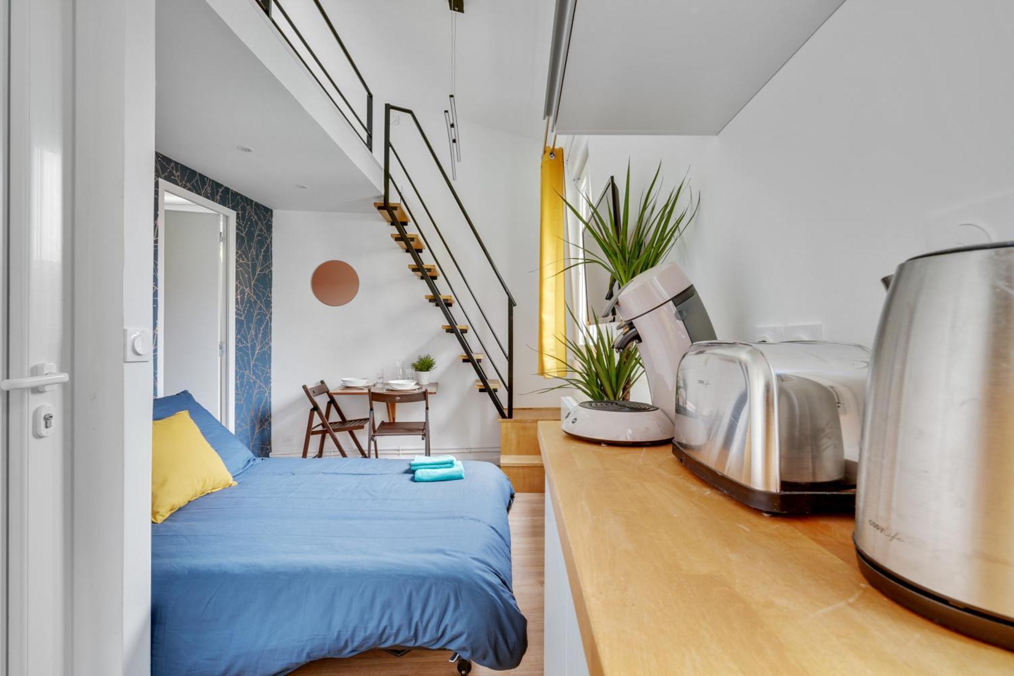 Studio Avec Mezzanine - Wifi - Proche Paris Montreuil  Luaran gambar