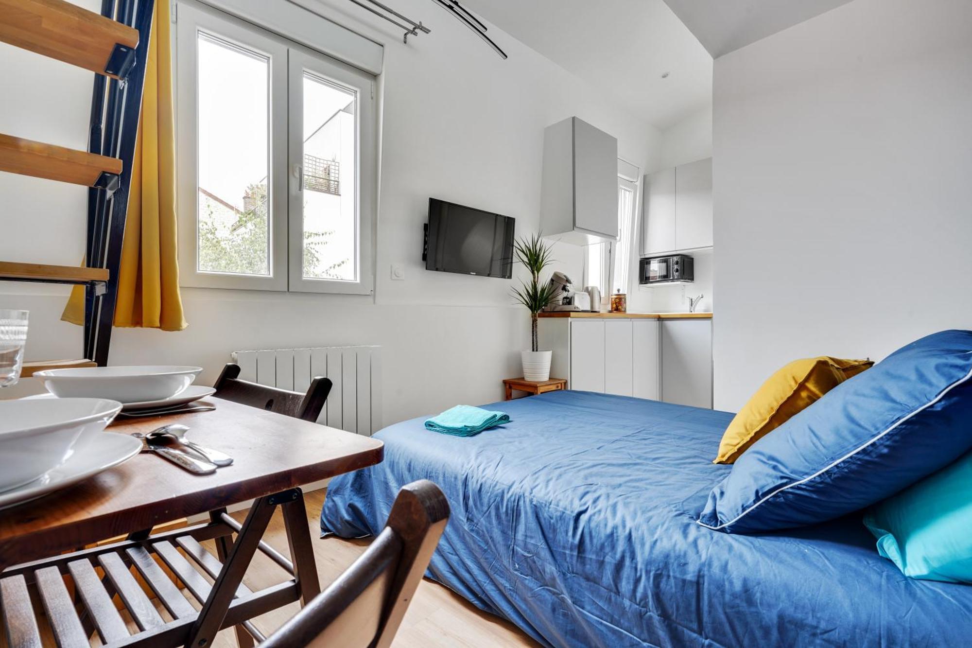 Studio Avec Mezzanine - Wifi - Proche Paris Montreuil  Luaran gambar